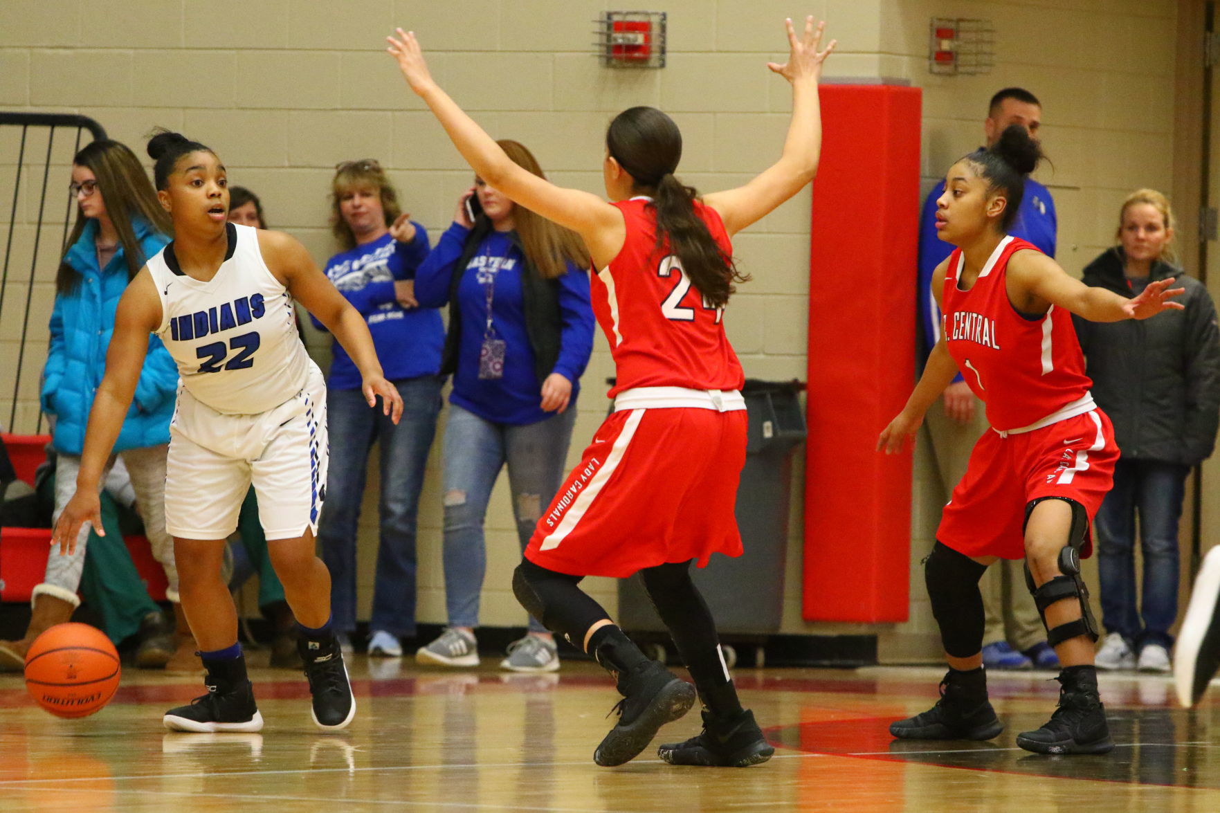 Gallery: Girls Basketball Sectional Finals - E.C. Central vs. Lake Central